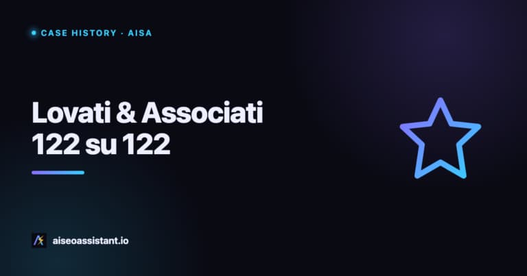 Case history Lovati & Associati: AISA con All in One SEO